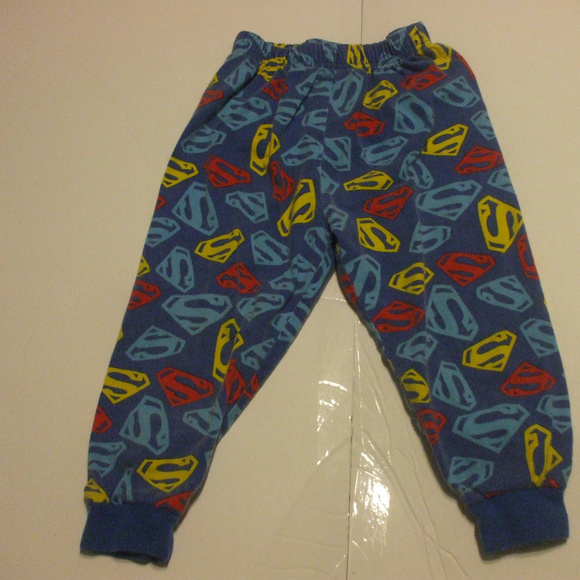 Toddlers Superman PJs Pyjamas 2T 100% Cotton - Picture 3 of 3